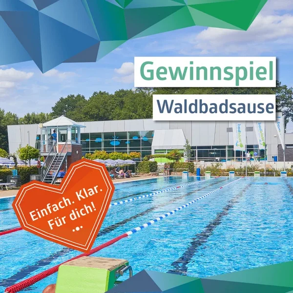Gewinne 2 Tickets für die Waldbadsause