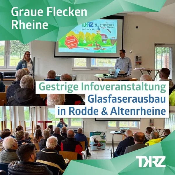 Glasfaser kommt nach Rodde und Altenrheine!