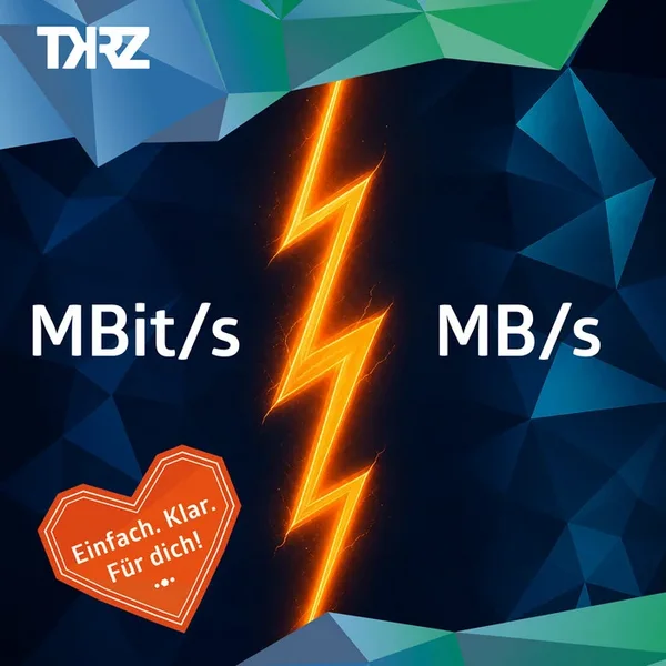 Mbit/s vs. MB/s