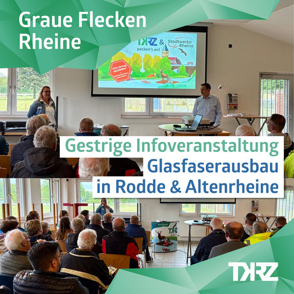 Glasfaser kommt nach Rodde und Altenrheine! 