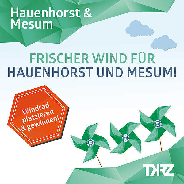 Windrad-Gewinnspiel