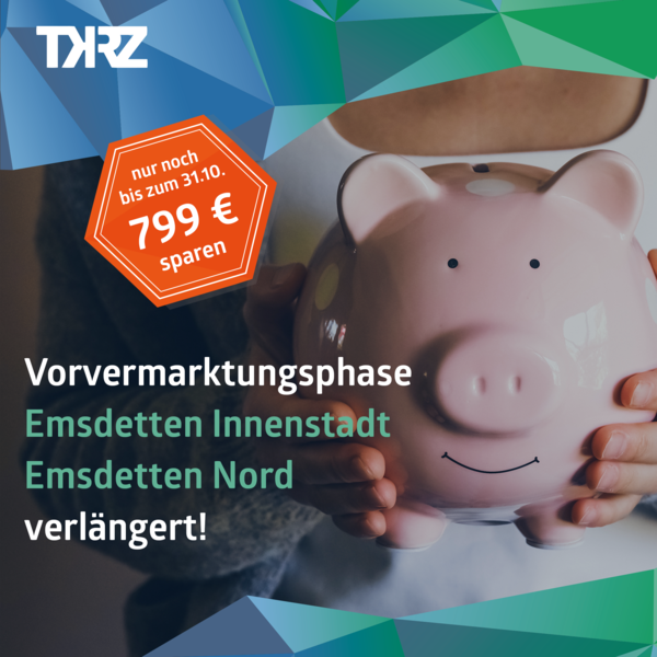 Verlängerung Vorvermarktungsphase