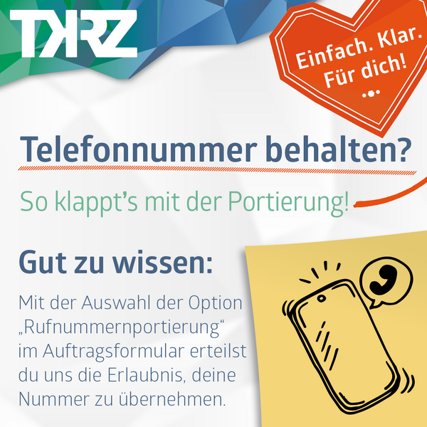 Steckbrief: Rufnummermitnahme