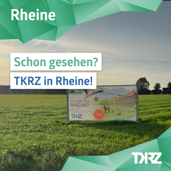 Hast du uns schon in Rheine gesehen?