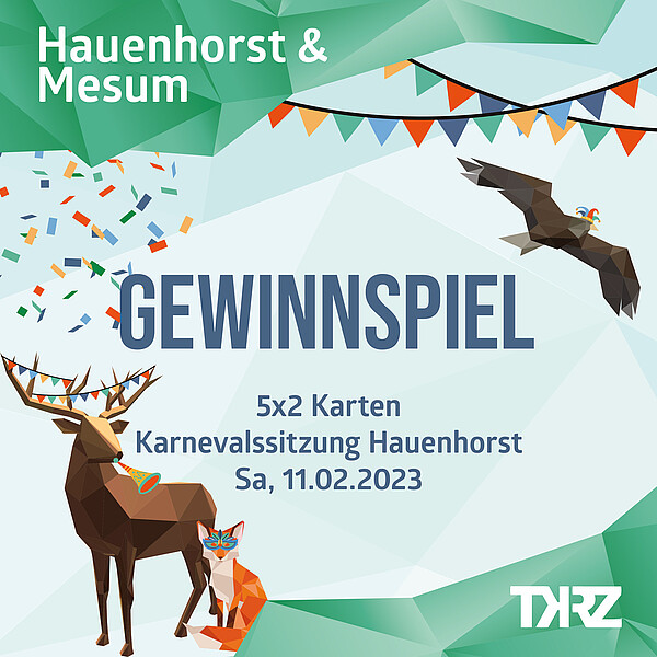 Karnevals-Gewinnspiel 