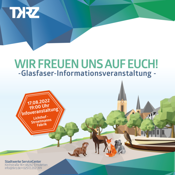 Glasfaser Informationsveranstaltung