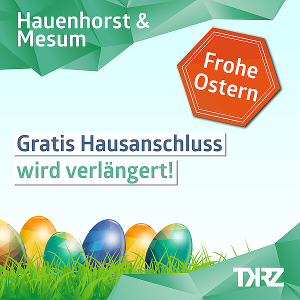 Verlängerung Vorvermarktungsphase Hauenhorst & Mesum
